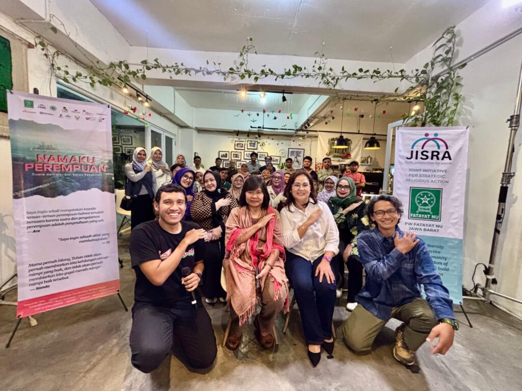 Lewat Film, Fatayat NU Jabar & JISRA Hadirkan Pengalaman Perempuan jadi Sumber Pengetahuan