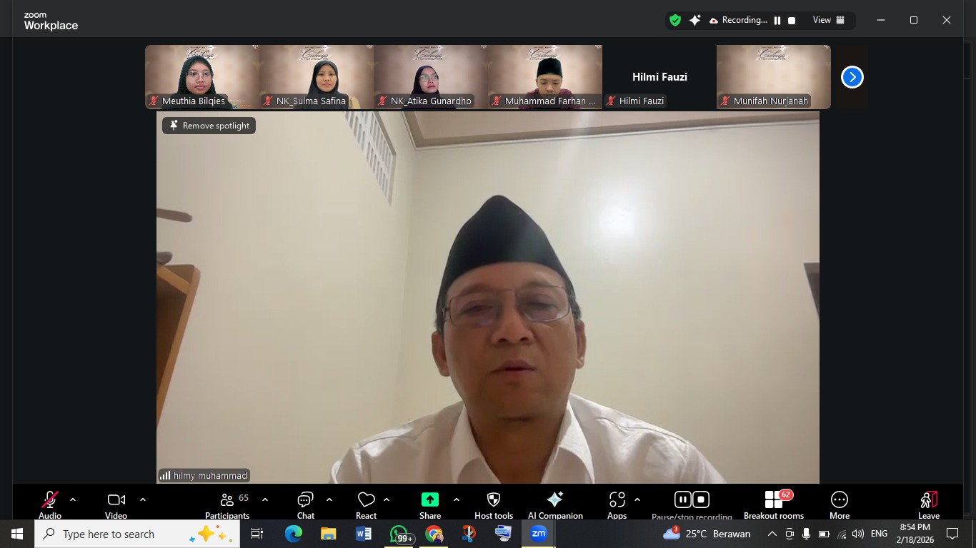 Pembukaan #NyantriKilat: Menemukan Cukup di Tengah Godaan Lebih