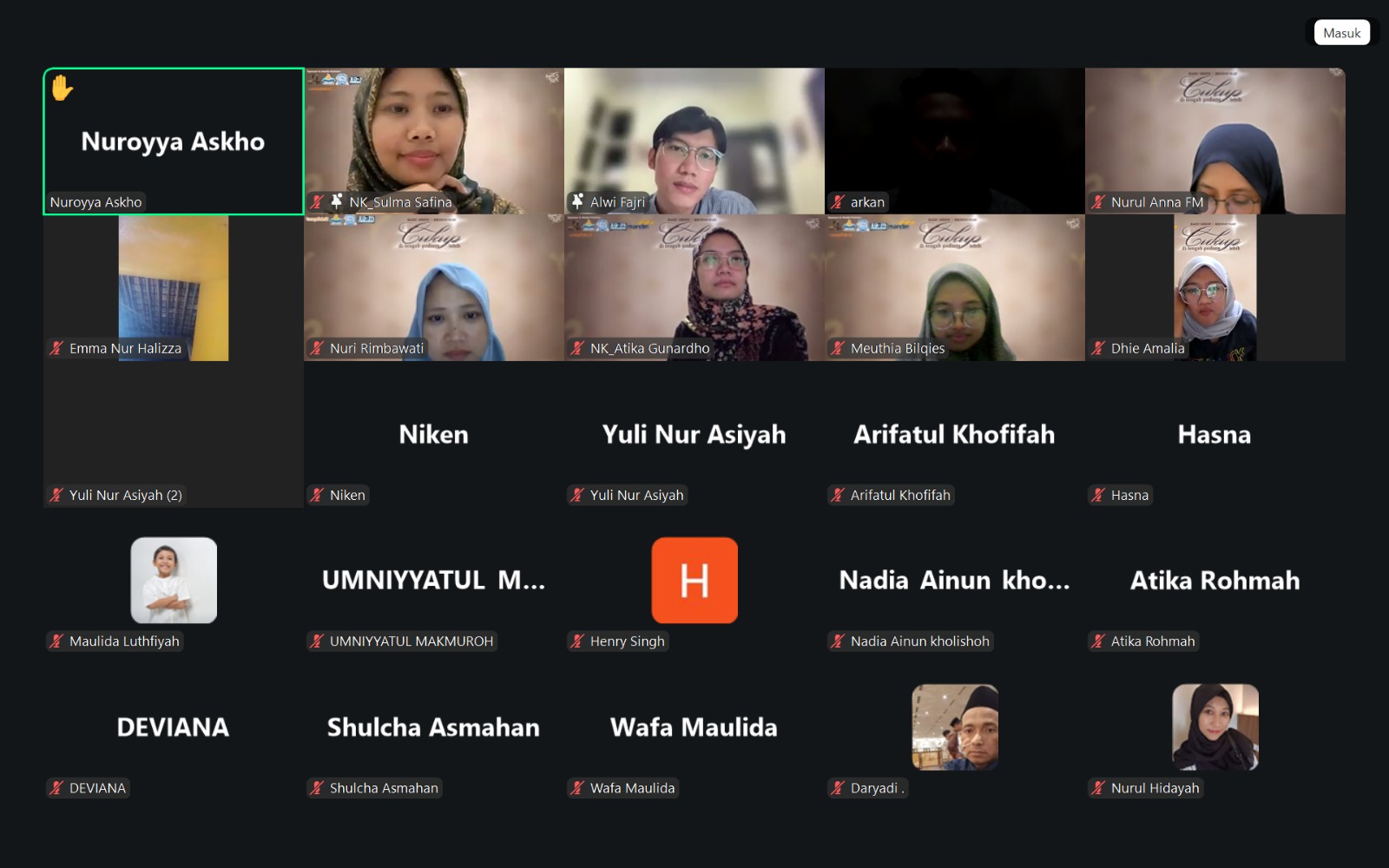 Alwi Fajri Annas, S.H. di Nyantri Kilat 6.0: Ekonomi Kebercukupan di Tengah Godaan Lebih