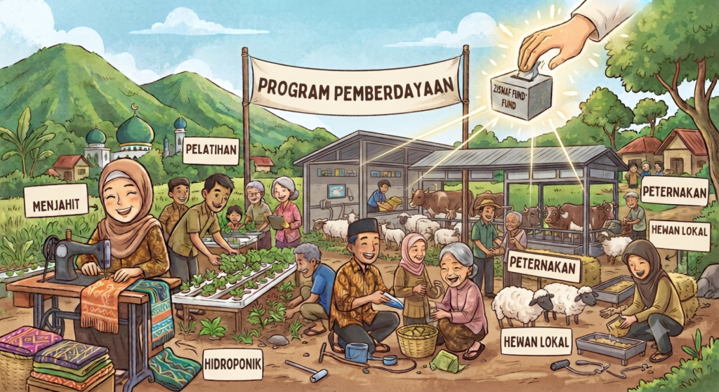 Ziswaf jadi Bantal Pengaman di Tengah Ketidakpastian Global