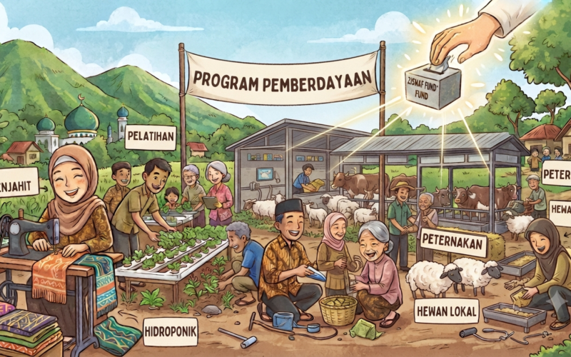 Ziswaf jadi Bantal Pengaman di Tengah Ketidakpastian Global