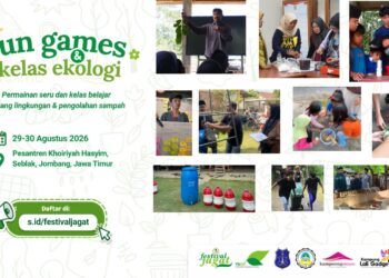 Festival Jagat Hadirkan Fun Games dan Kelas Belajar Ekologi di Pesantren Seblak Jombang