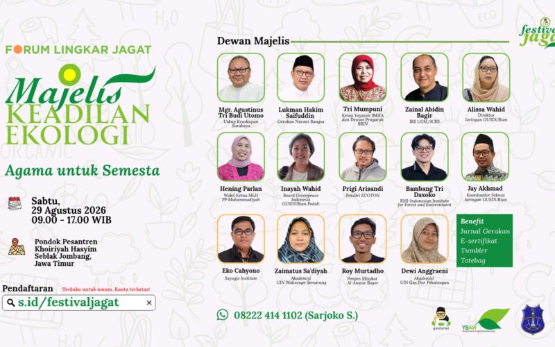 Festival Jagat 2026: Menegaskan Peran Agama untuk Kelestarian Alam