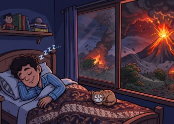 Ketika Bencana Datang Saat Kita Tidur, Apa Jawaban Fikih?